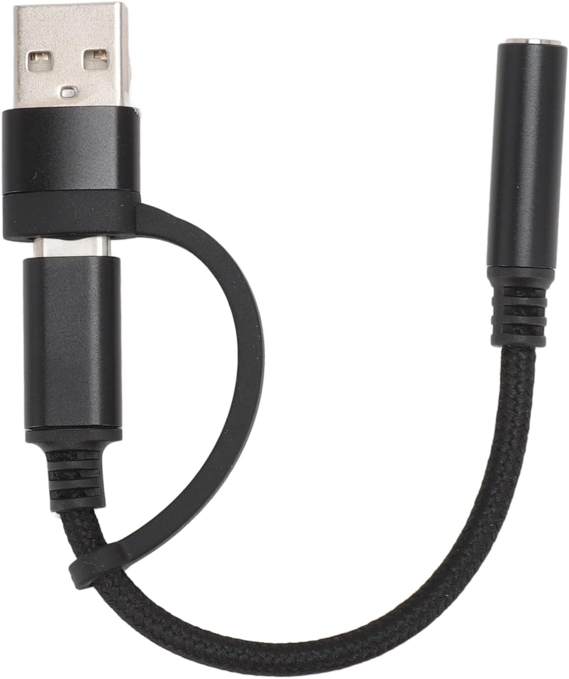 SUBZONAL USB Type-C to 3.5mm Adapter - Digital HiFi Sound Converter with 24bit 96kHz Decoding for Laptops, Smartphones