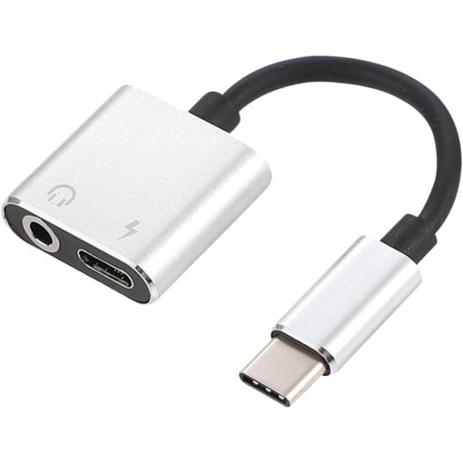 Adaptateur casque USB-C vers jack 3,5 mm pour téléphone USB-C écouter de la musique et répondre aux appels