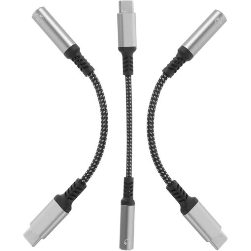 Adaptateur Subzonal 3 pièces USB-C vers prise jack 3,5 mm
