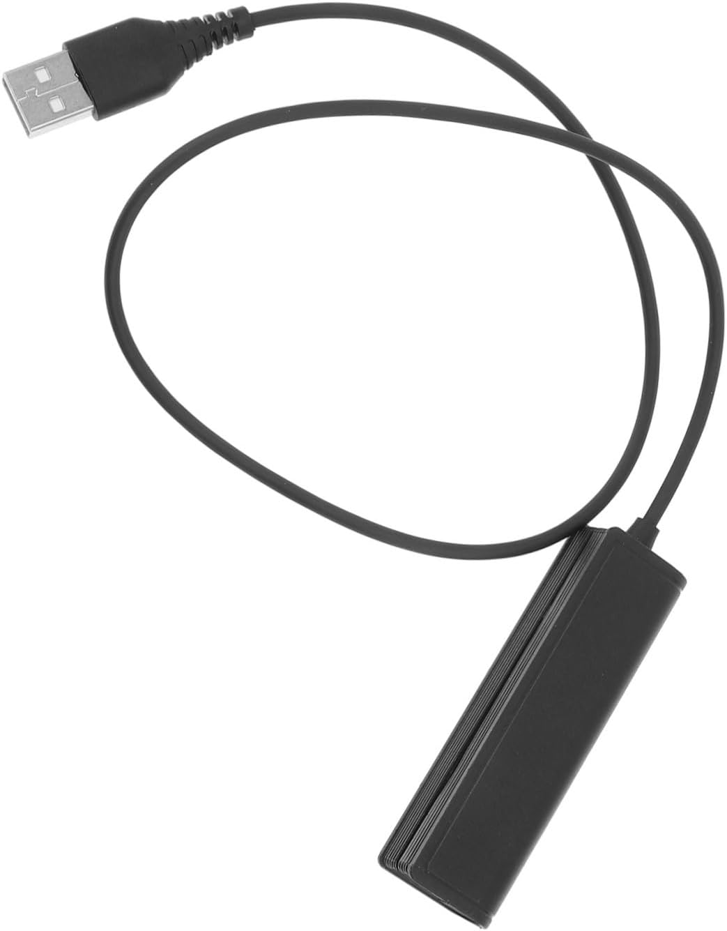 Subzonal USB to RJ9 Adapter Cable for Headphones, Lightweight Plastic, Reliable Connection for Laptops and Simplified Communication