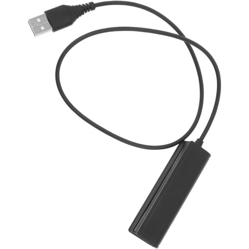 Adaptateur de câble Subzonal USB vers RJ9 pour casque, plastique léger, connexion fiable pour les ordinateurs portables et communication simplifiée