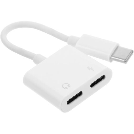 Adaptateur de câble splitter audio USB-C Subzonal pour deux écouteurs, charge d'appareil téléphone ordinateur