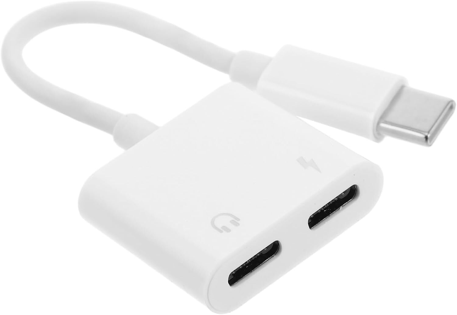 Adaptador de cable divisor de audio USB-C Subzonal para dos auriculares, carga de dispositivo telefono ordenador