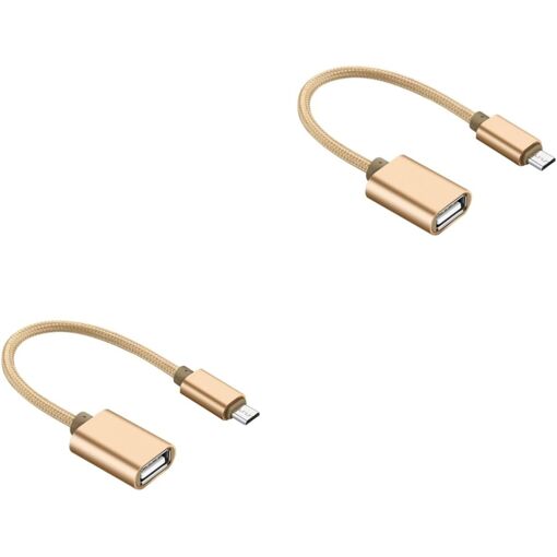Subzonal 2-Piece OTG USB Cable Adapter