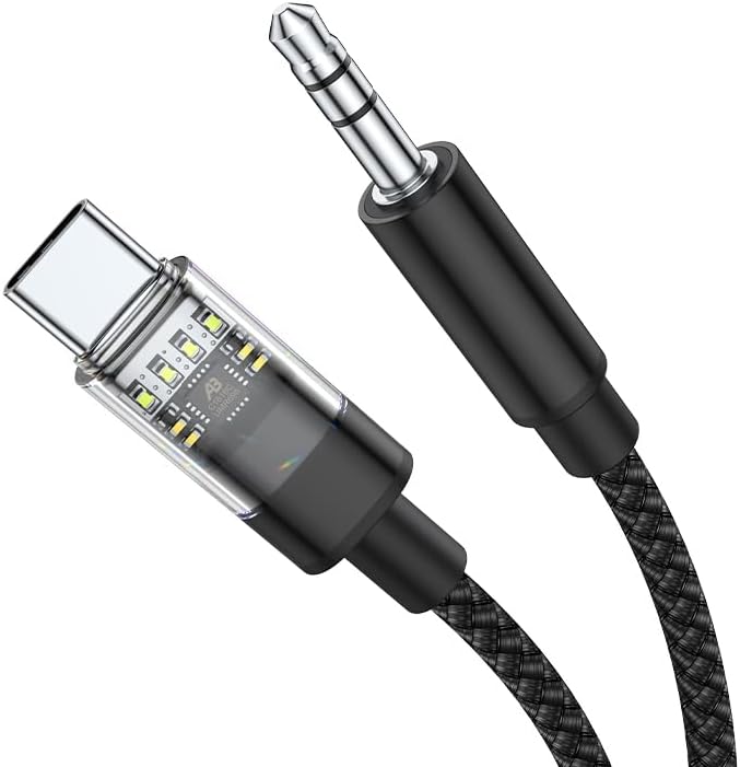 Cable adaptador Subzonal USB-C a 3,5 mm para auriculares
