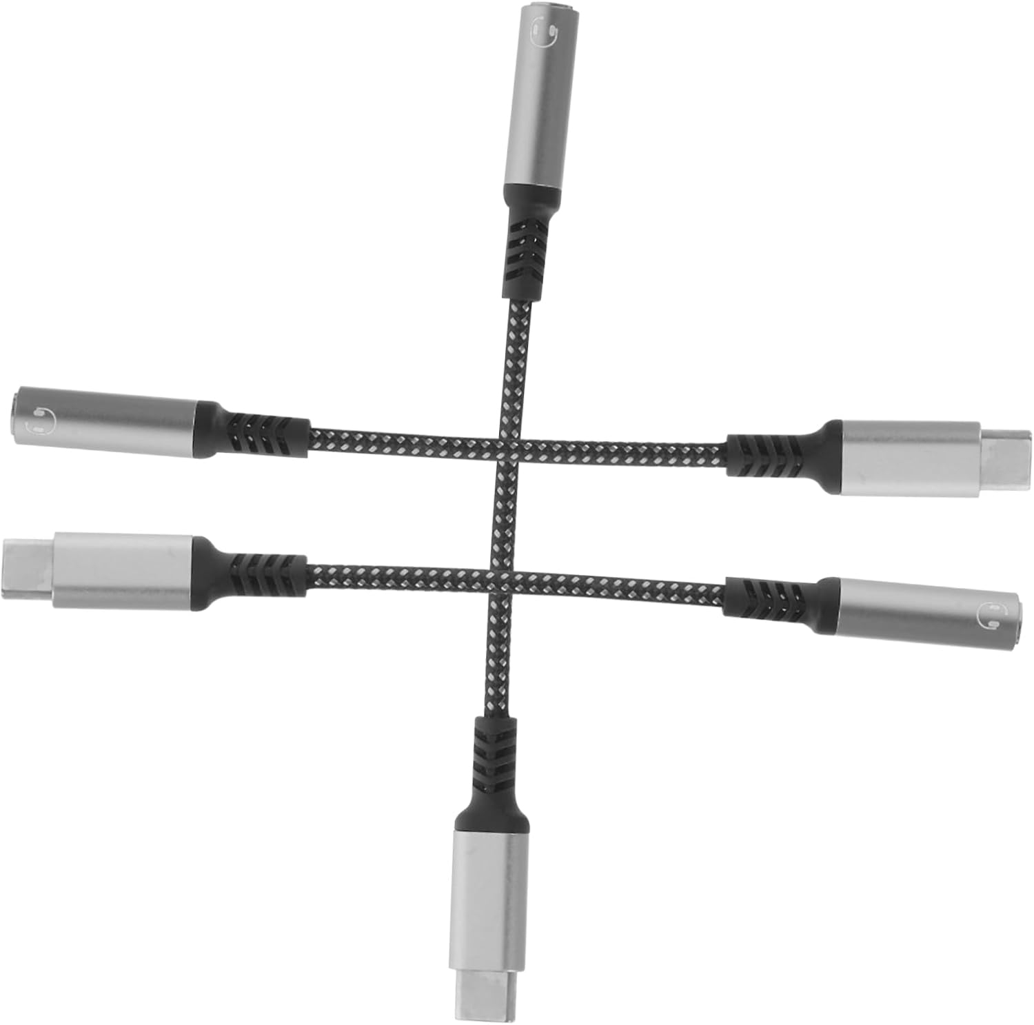 Subzonal 3-in-1 USB-C to Audio Jack Adapter for Headphones