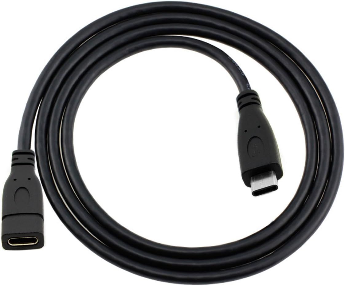 Subzonal-Jser USB-C to USB 3.1 Type-C Male to Female Data Extension Cable, 1m