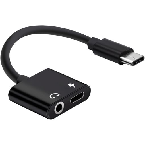 Subzonal USB-C to 3.5mm Audio Adapter - Black