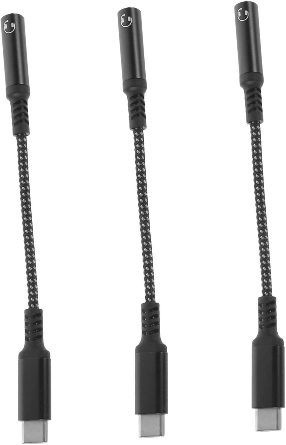 Subzonal 3-Piece USB-C to Jack Audio Cable