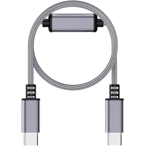 USB to 3.5mm Cable Adapter - Nylon Rope for Speakers and Laptops