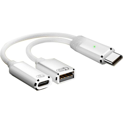 Adaptateur Subzonal Type-C vers USB - Spliteur de charge rapide Convertisseur
