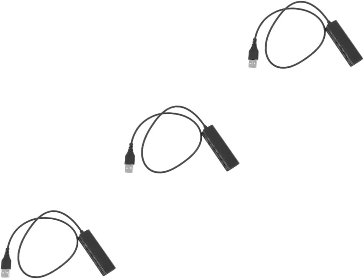 Subzonal 3-Piece Adapter - Female to USB Male for Headphone Cable Conversion