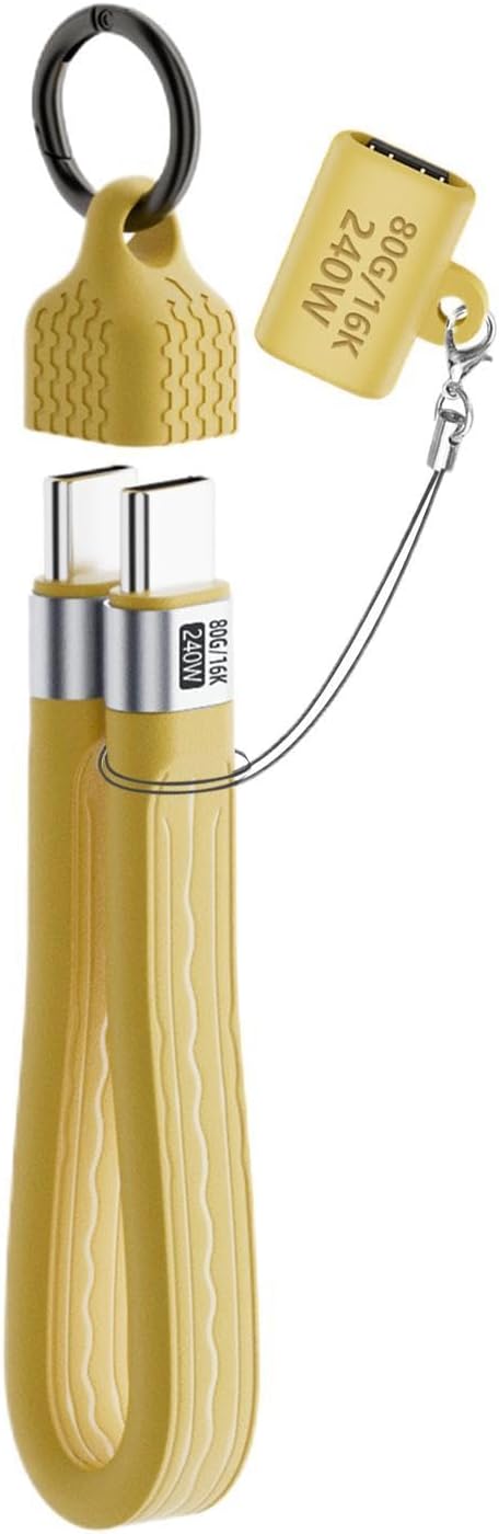 Adaptateur de charge USB adaptable : câble de données haute vitesse de 10 Gbps, femelle à mâle, adaptateur de charge rapide USB PD de 240 W pour tablettes et ordinateurs portables
