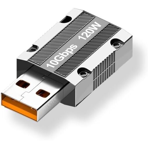 Adaptateur Subzonal USB C vers USB A (Connecteur réversible, transfert de données jusqu'à 10 Gbit/s)