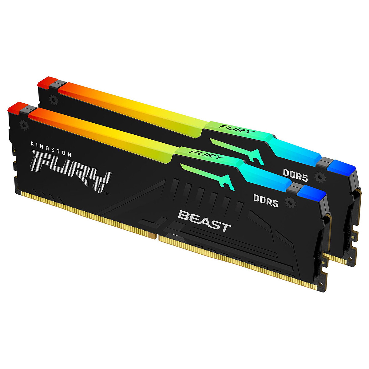 Kingston FURY Beast RGB 16 Go (2 x 8 Go) DDR5 5200 MHz CL40