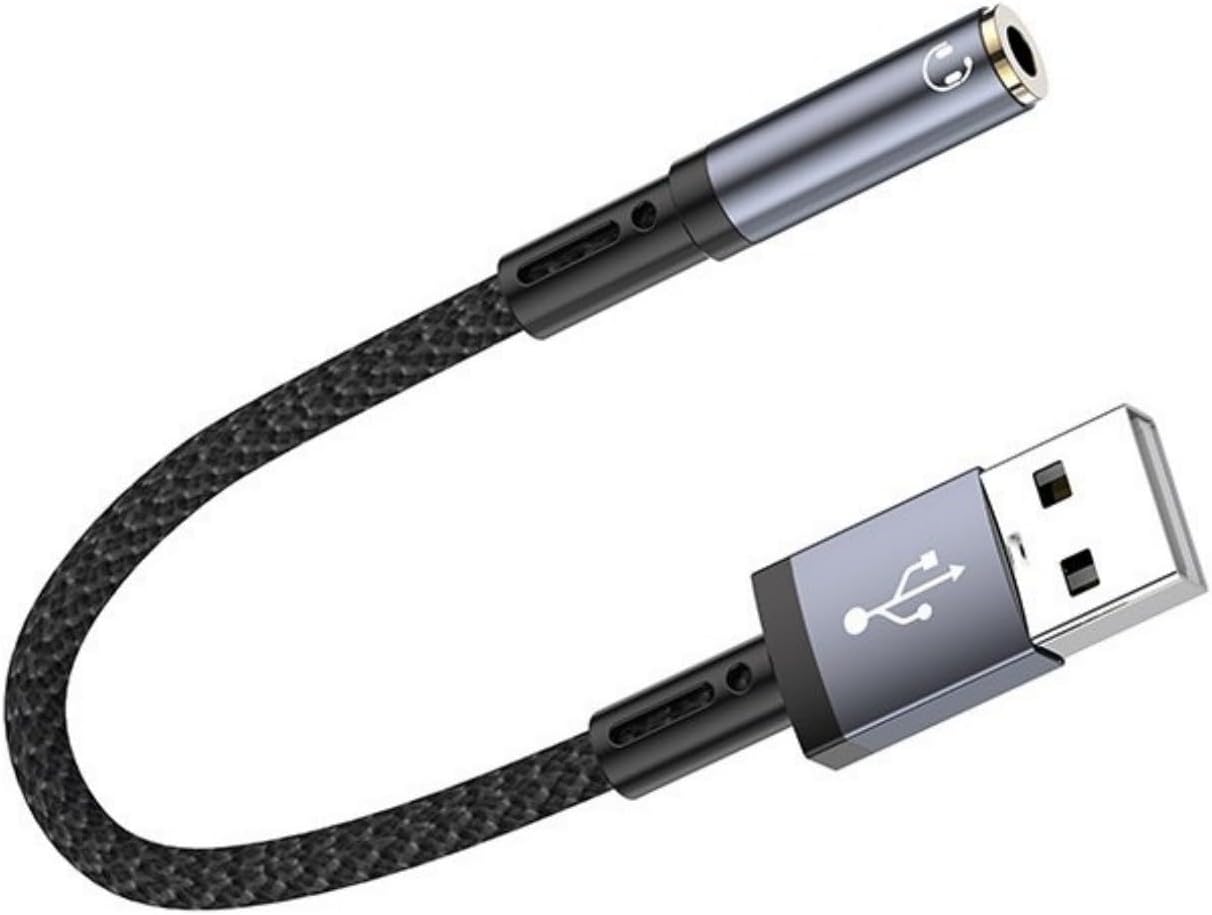 USB to 3.5mm Cable Adapter