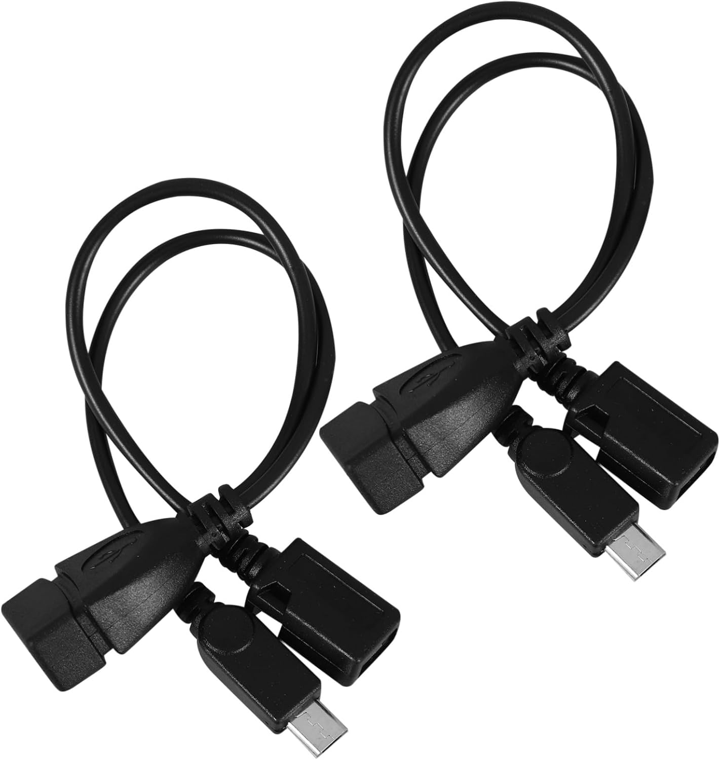 Cable Subzonal OTG 2 en 1 - Adaptador Micro USB para Teléfonos Inteligentes y Tabletas