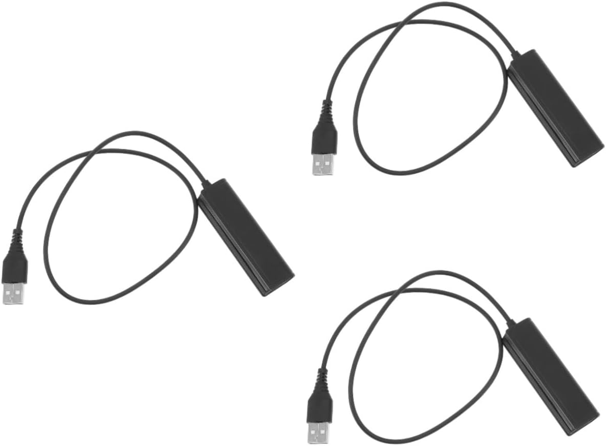 USB 3-Piece Adapter for Headphones - Lightweight and Compatible with USB Devices