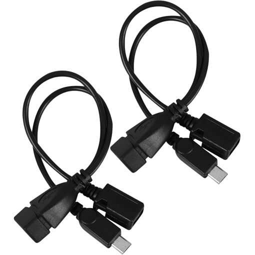 Subzonal OTG Micro USB to USB-A 2 Piece Cable