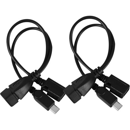 Adaptateur Micro USB vers USB - Câble OTG 2-en-1 pour Tablette et Téléphone Intelligent