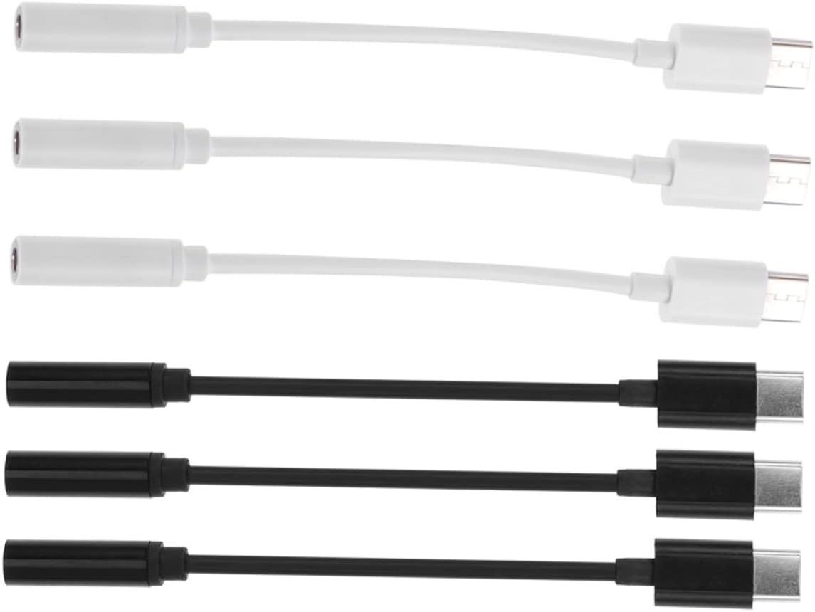 Subzonal USB-C to 3.5mm Audio Adapter (6 Pack)