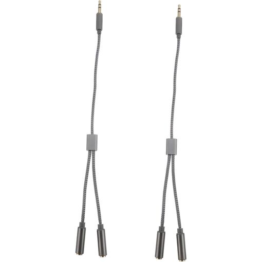Subzonal 3.5mm Audio Splitter Cable - 2-in-1 Female to Double Female
