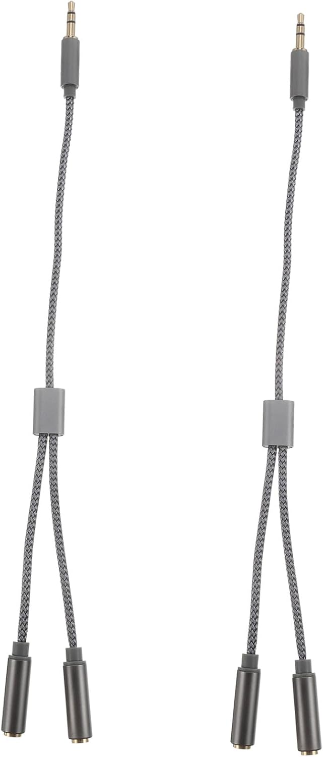 Subzonal 3.5mm Audio Splitter Cable - 2-in-1 Female to Double Female