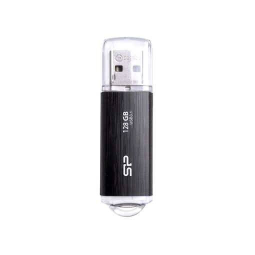 Silicon Power Blaze B02 - USB 3.0/Type-C Flash Drive - 128GB - Black