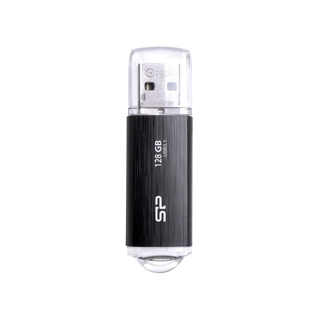 Silicon Power Blaze B02 - USB 3.0/Type-C Flash Drive - 128GB - Black