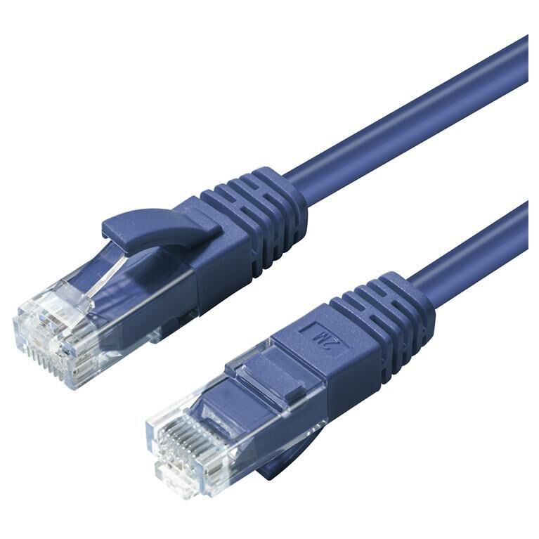 MicroConnect Cat6 UTP Cable, 20m, Blue