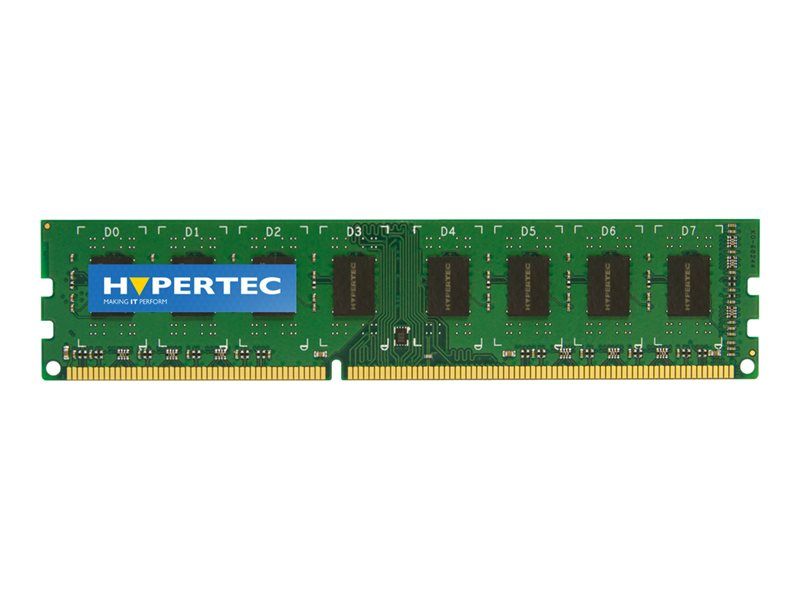 Module mémoire Hypertec 8 Go DDR3 (1600 MHz, PC3-12800, sans tampon, non ECC, 240 broches DIMM) pour Fujitsu Celsius W420/W520 et ESPRIMO C910/E410/... 
