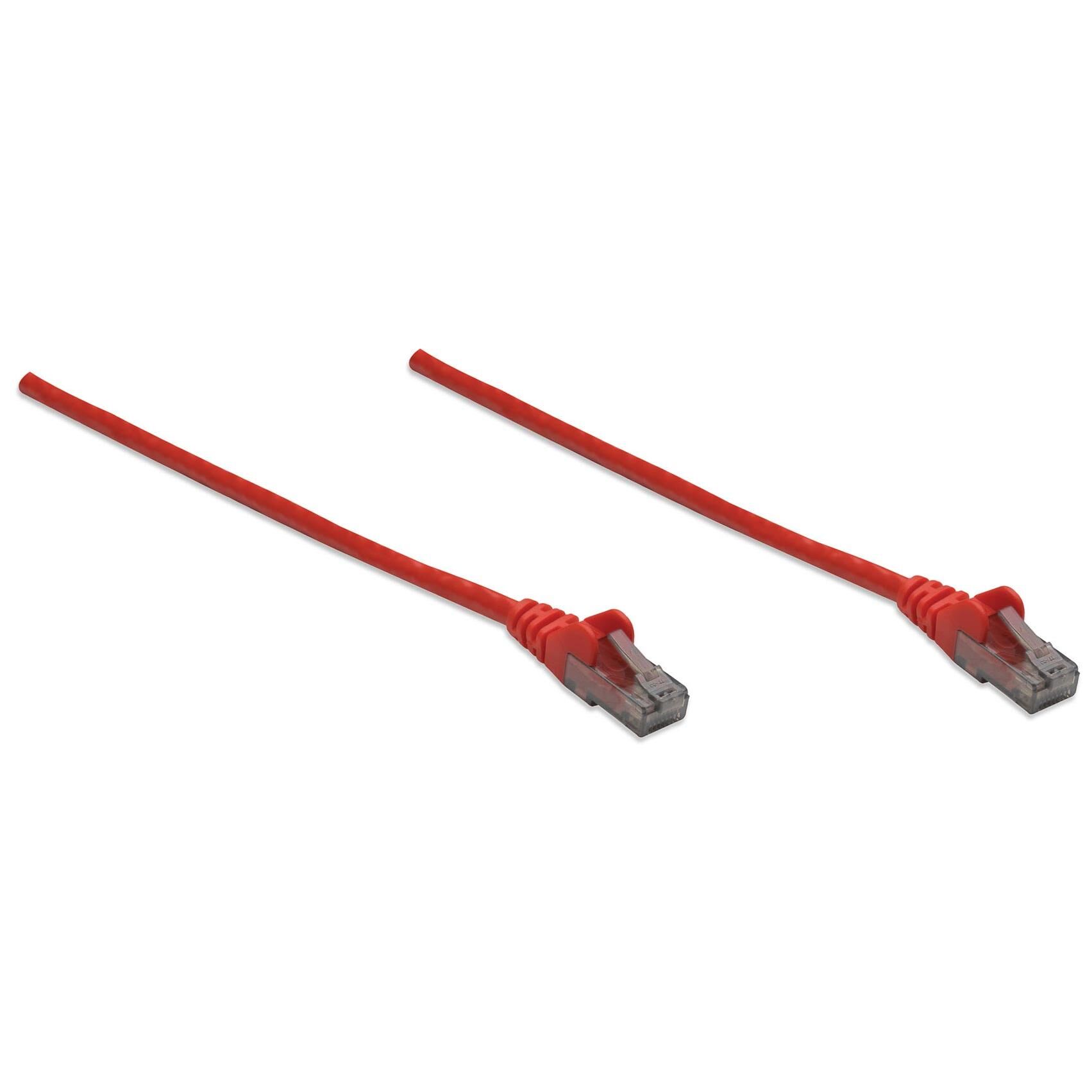 IC Intracom Cat6 UTP Network Cable, Red, 10m (U/UTP)