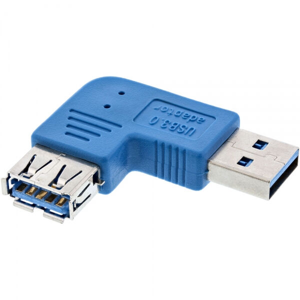 Adaptateur InLine USB 3.0 A haute vitesse, bleu