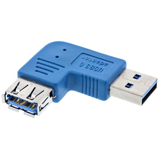 Adaptateur InLine USB 3.0 A haute vitesse, bleu