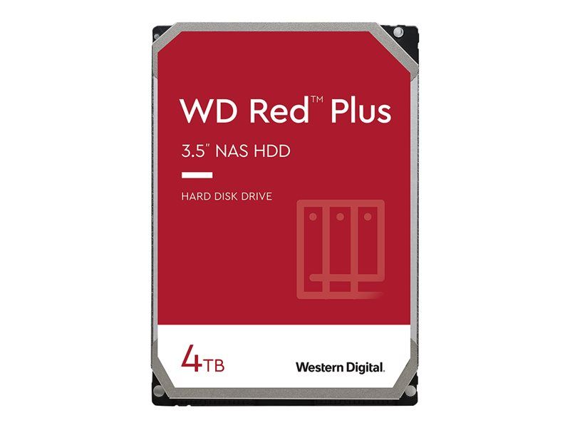 Western Digital Red Plus 4TB Internal Hard Drive