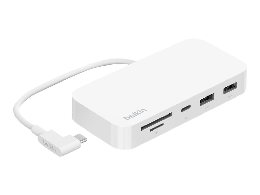 Belkin 6-in-1 Multiport Hub - USB-C Docking Station - 1GbE