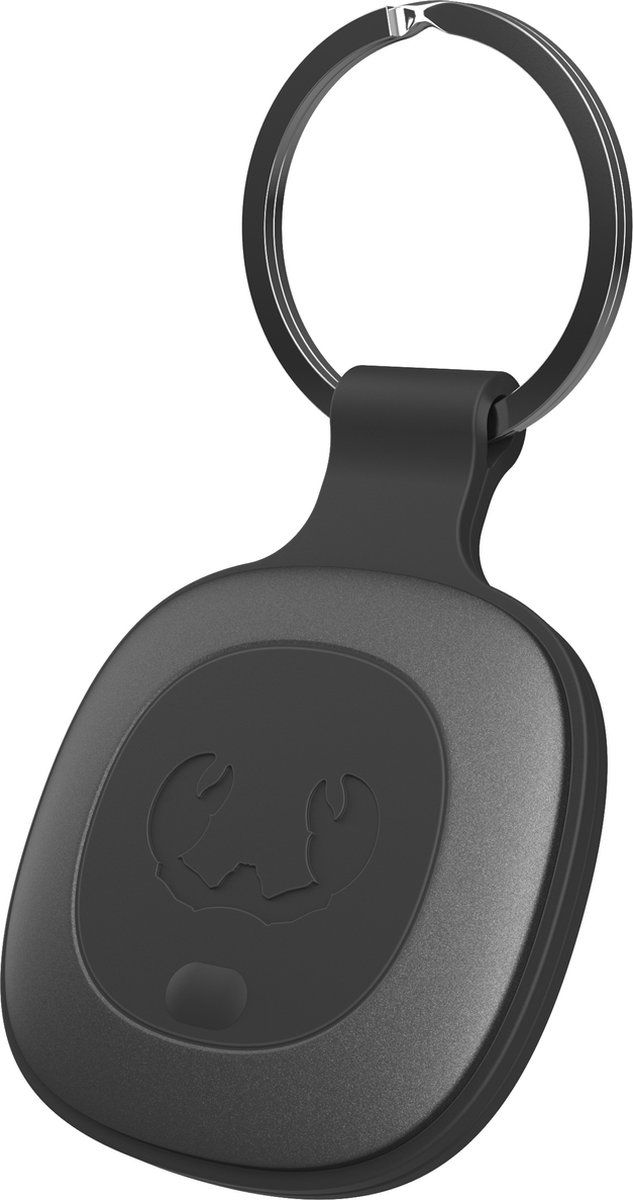 Etiqueta localizador inteligente Fresh 'n Rebel con batería adicional y llavero - Compatible con Apple Find My/Search My - Gris tormenta