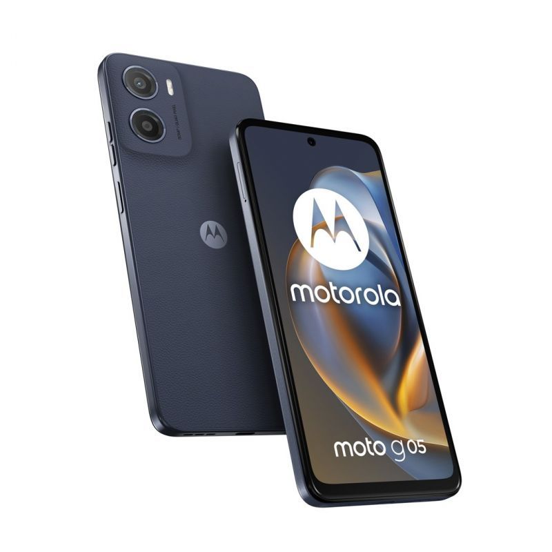 Motorola Moto G05 Blue: 6.67-inch Smartphone, 4GB RAM, 128GB, 50MP, 5200mAh Battery
