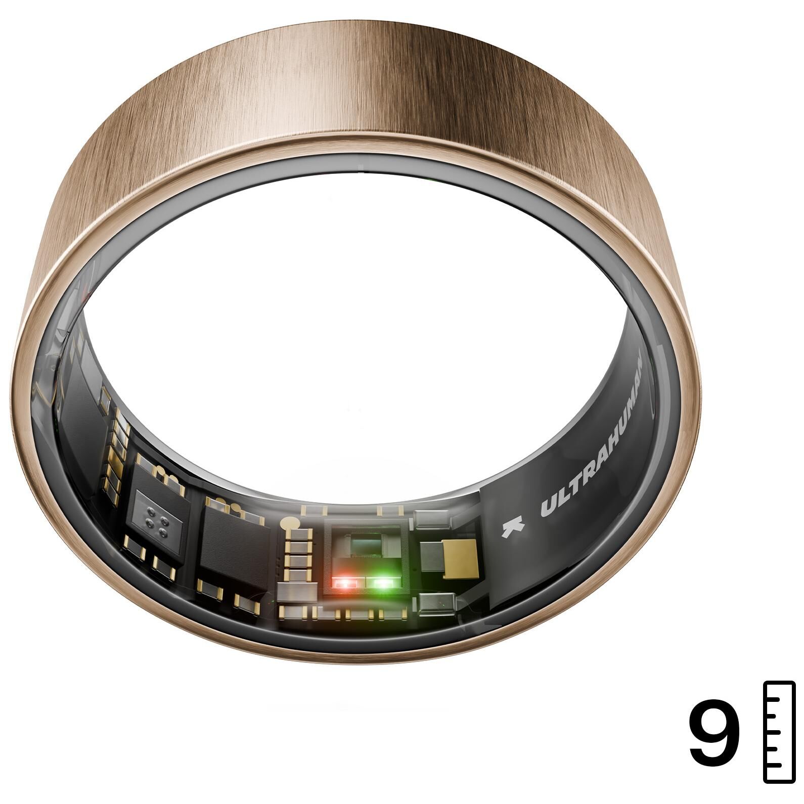 Ultrahuman Ring Air Smart Activity Tracker Ring, Rose Gold