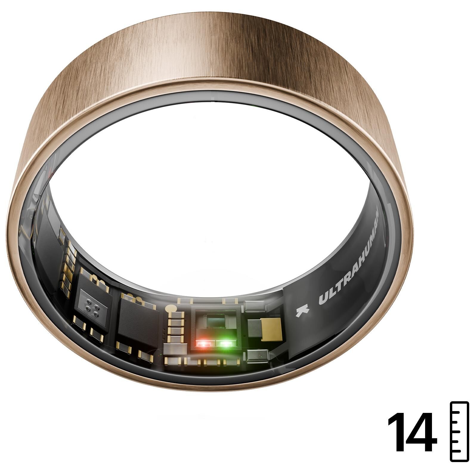 Ultrahuman Ring Air: Smart Activity Tracking Ring in Rose Gold