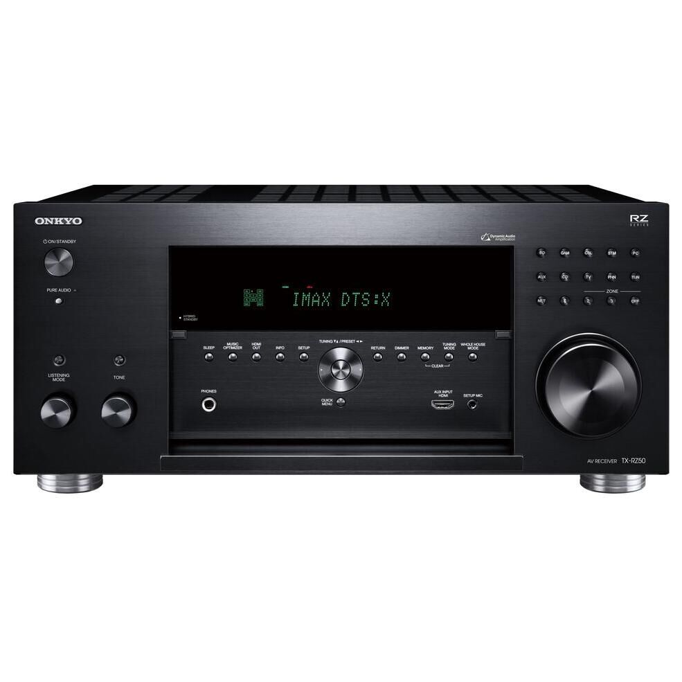 Onkyo TX-RZ50 250W 11.2-Channel AV Receiver, 3D Compatible, Black