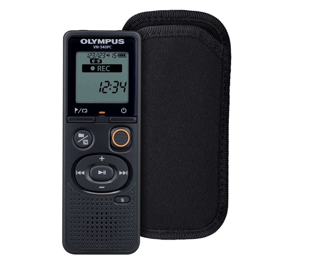 OM System VN 540 PC Dictaphone + Case CS 131