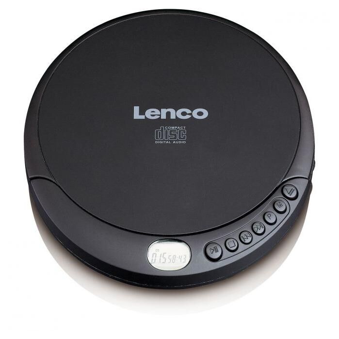 Lenco Portable CD Player, Black