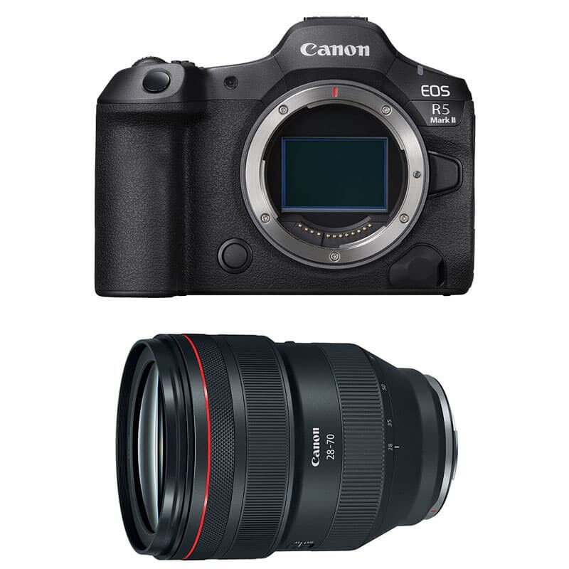 Canon EOS R5 Mark II + RF 28-70mm f/2L USM 3-Year Warranty