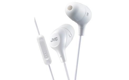 JVC HA-FX38M-W-E In-Ear Headphones with Remote/Mic - Marshmallow
