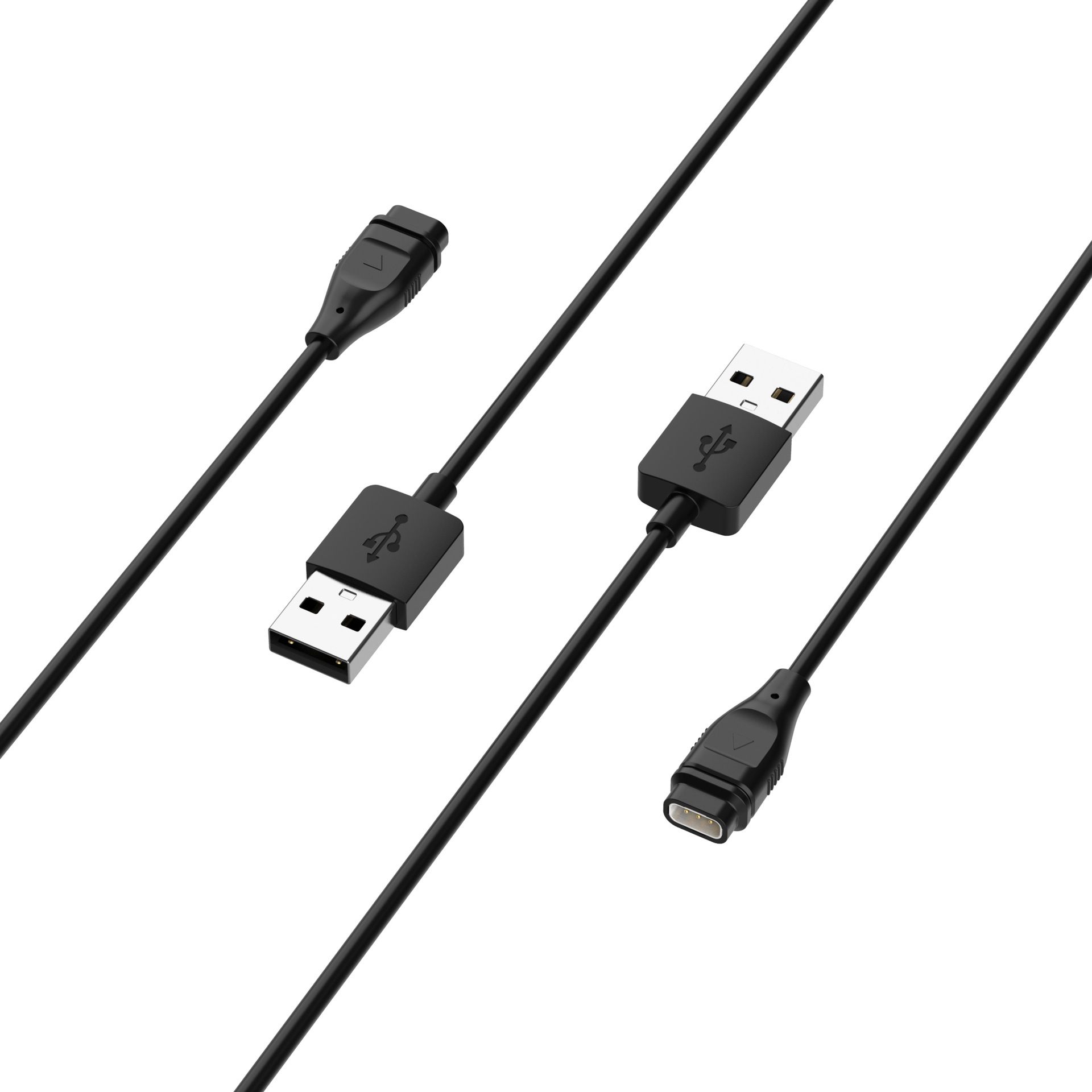 COROS Smartwatch USB-A Charging Cable (Black, 100cm)