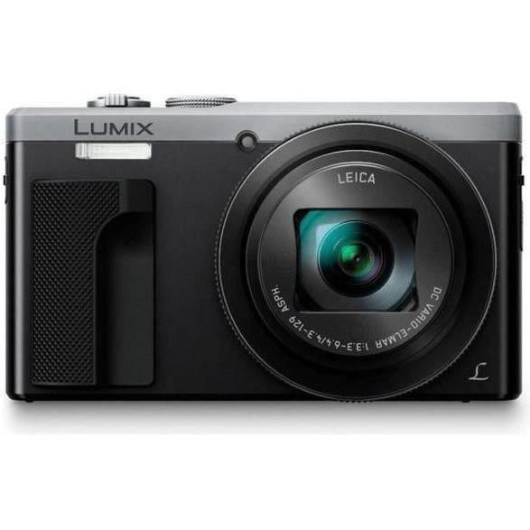 Panasonic DMC-TZ80EF-K - Travel Compact Digital Camera - 30x Zoom - 4K Technology - Silver