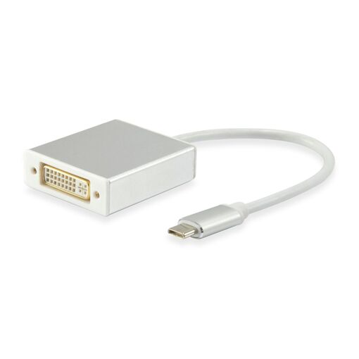 Câble adaptateur USB-C vers DVI-I, 0,15 m