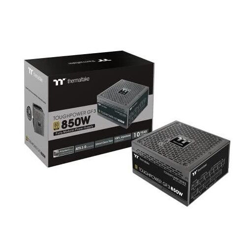 Alimentation Thermaltake Toughpower GF3 3.0 PCIe 5.0 (850W), Noir