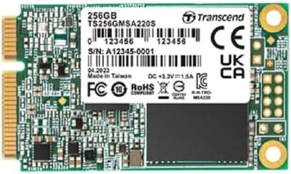 Transcend 220s mSATA SSD - 128GB